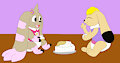 Cake Bunnies -By Agumonofalchemy-