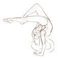 Kitty Yoga? by kee