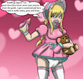 Lucy's hoping they didn't spot her by yamijoeysdog