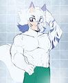 Fresh out of the shower by ZeekoTheHedge