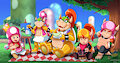 Koopa family picnic
