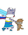 Sora AS Cure Sky:&nbsp;&nbsp;Stuffed Cat