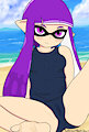*Commission* Inkling swimsuit