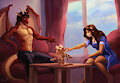 Jenga to undress! by HaganeDimonis