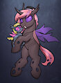 Sweet Haze as a Changeling by PrincessTwi