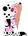 Dellia Rose Dalmatian [VivzieBase] by MangledTheArcticWolf