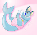 Tjama enjoying her bottle by Tjamanarlong