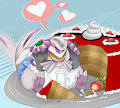 Big cake? or small paku?