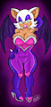 Commission- AU Rouge The Bat