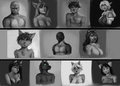Grayscale Busts