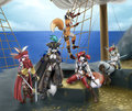 Pirate (Depicting pirates, not a pirated picture >.<) commission