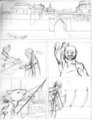 Fantasy comic sketch p1