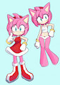 Amy Rose by unousaya