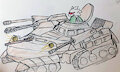 whitewolf commander in his tank