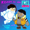 EvaWally FallGuys by riverhayashi