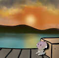 Espurr at Sunset