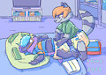 Ty's Diaper Duty