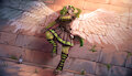 Winged Gaea - Wallpaper version