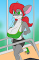 Nicky doing cardio (animated)~ by creatiffy