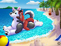 Beach Day by ThatBlackFox