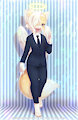 A fancy suit by Saucy