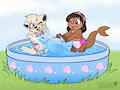 Pool Fun -By StarryBlur-