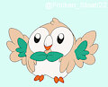 Bouncy Rowlet (animated)
