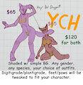 Walkies: YCH by MrHart