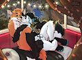 Fluffy bois by Foxrich