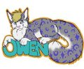 Feral Sketch Badge::Owen