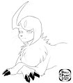 Crossed Paws by FestivalGrey