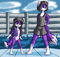 Pool Time! (Aurora and Juto-Ne)