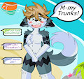 M-my trunks..! by LittlePazzie