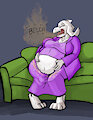 Burping Toriel by Tincrash