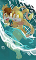 Cream and Vanilla hear the panic music by guiltstar