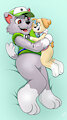 rocky snuggles