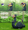 Snektember - Day 6 by Akaikosh