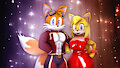 Tails and Zooey at Prom by StoneHedgeART