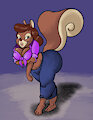 Mom’s Diner Shirley Squirrel by Tincrash