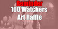 ART RAFFLE reminder