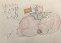 Blubbery Sketchog Amy Rose
