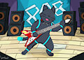 Robot Rockstar by Lionclaw