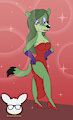Wendy Dressed as Jessica Rabbit