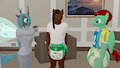 me and my diaper rump buddy by BlackShadowTheDiaper