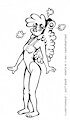 Krista's swimsuit (Inked version)