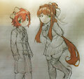 sayori & monika