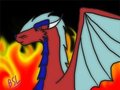 A Random WolfDragon by bluesunelight