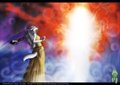 Face to the evil door by Cynn