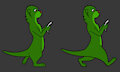 Pickles walk cycle test by misterpickleman