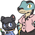 Chibi Santino and Victor